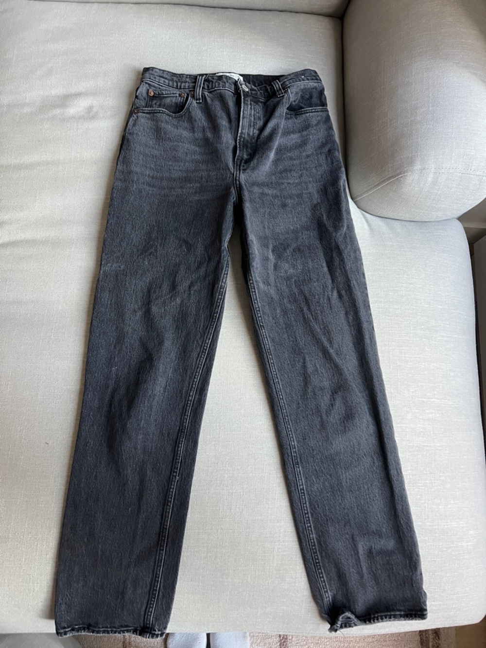 Abercrombie 90s Straight Ultra High Rise